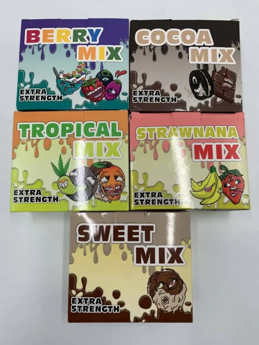 Trippy treat mushroom chocolate, Buy Trippy treat mushroom chocolates, Buy mushies chocolate, one up mushroom bar packaging, 4g chocolate bars